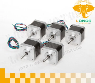 5PCS Stepper Motor Nema17 1.8degree, 17 N.cm Min, 4wires, 0.95A, 34mm 17HS3410 - Image 1 of 4