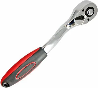 HKB® 1/2" Ratsche - Knarre Umschaltknarre feinverzahnt 72 Zähne Nussarretierung - Bild 1 von 4