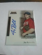 Jay Rainville SP Auto Minnesota Twins 2004 Bowman Sterling No BS Jr