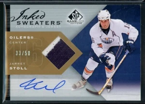 2007-08 SP Game Used Inked Sweaters #ISJS Jarret Stoll 33/50 - Bild 1 von 2