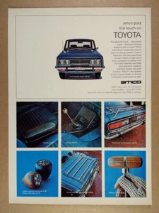 1970 Amco Accessories for Toyota Corona vintage print Ad - Picture 1 of 1