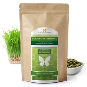 500g Gerstengras Presslinge mit 30% Spirulina, 1000 Tabletten a´500mg - Bild 1 von 4