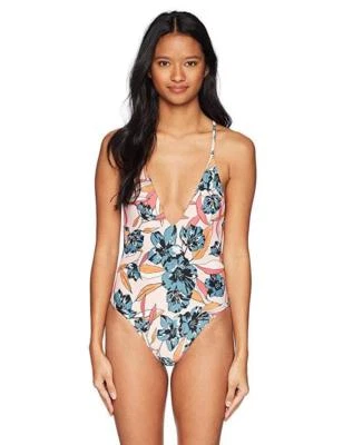 Купальник цельный Billabong Junior's Coastal Luv, румяна, M - Изображение 1 из 2