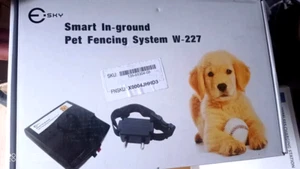 E-Sky Smart in Ground Pet Fencing W-227 Sound Shocked Collar Dog Training Collar - Picture 1 of 6
