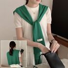 Soft Fake Collar Shawl Stretchy Arm Sleeves Shawl  For Hoodie Suit