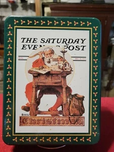 The Saturday Evening Post Norman Rockwell Weihnachten Spielkarten Musik CD mit Dose - Bild 1 von 9