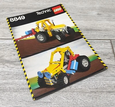 LEGO 8849 MANUALE ISTRUZIONI TECHNIC 1986 VINTAGE INSTRUCTION MANUAL - Immagine 1 di 2