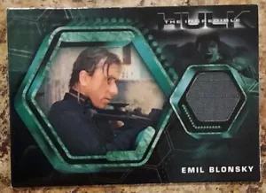 THE INCREDIBLE HULK 2008 MOVIE - TIM ROTH as EMIL BLONSKY COSTUME CARD CC3 -RARE - Picture 1 of 2