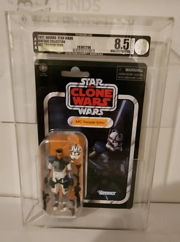 🔥Star Wars Vintage Collection VC176 Arc Trooper ECHO AFA 8.5U🔥CLONE WARS 2021 Cover