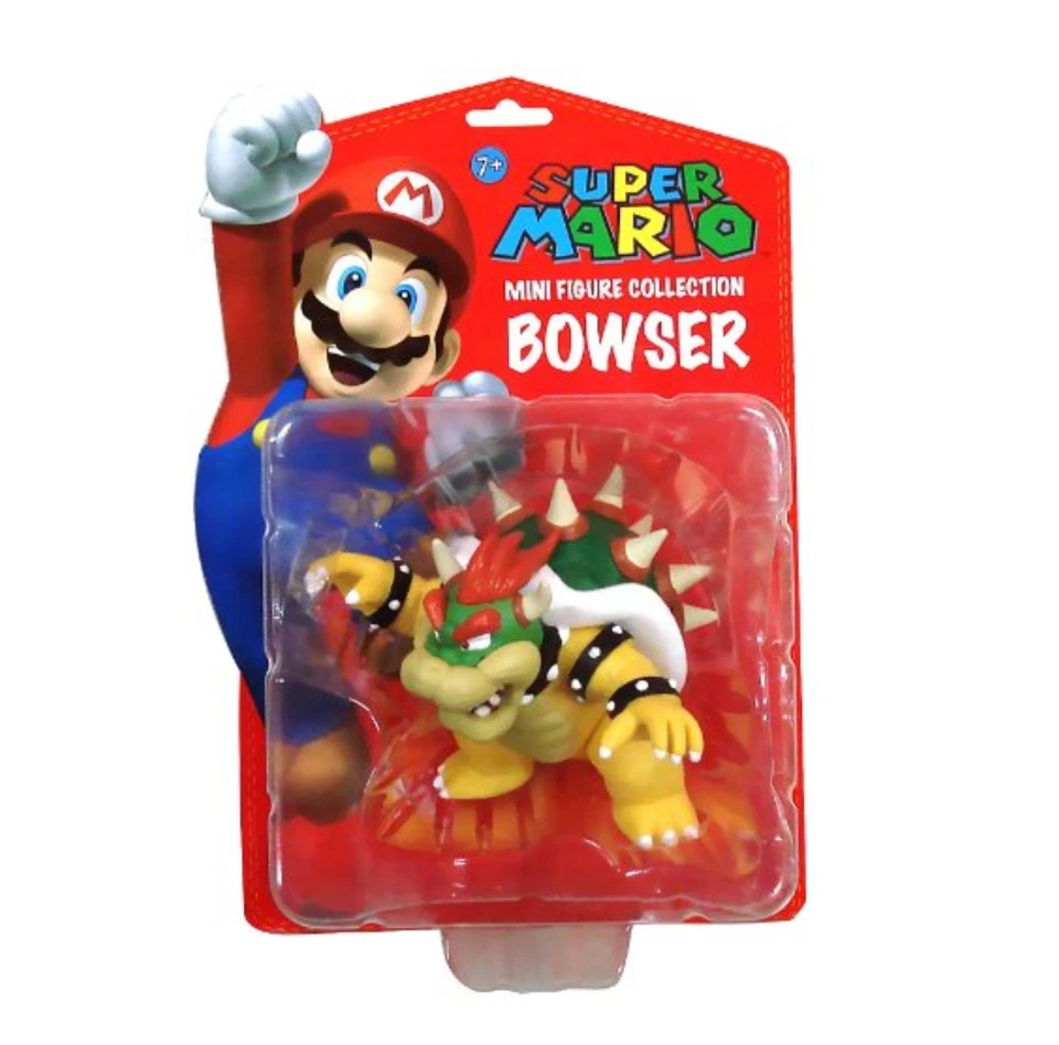Super Mario Bros Brothers Bowser King Koopa Action Figures Toy Gift Collection - Image 1 of 2