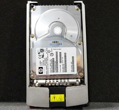 286714-B22 HP 72.8GB 10000RPM Wide Ultra320 3.5" SCSI Hard Drive BD0726SA22 - Image 1 of 2
