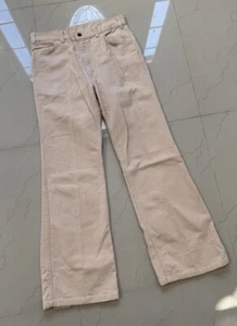 Vintage Levis Jeans lachs rosa Western bestickt Bell Bottom 70er 22277 4022 34 - Bild 1 von 23