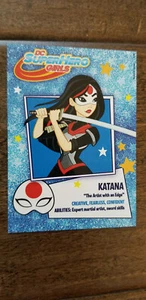 2016 SDCC COMIC CON EXCLUSIVE DC SUPER HERO GIRLS KATANA PROMO CARD ONLY 2000 - Picture 1 of 1