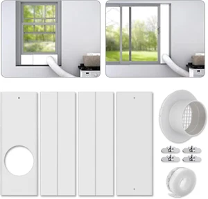 Dry Vent Window Kit for Dryer Vent Hose with 4" Diameter, Adjustable Window - Picture 1 of 12