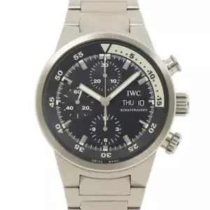 IWC Aquatimer Chronograph IW371928 Automatic Black Dial Mens Watch 90270018 - Picture 1 of 8