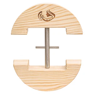HAIBEIR Sombrero de Madera Camilla 304 Acero Inoxidable Tensor Ajustable para Adultos - Imagen 1 de 16