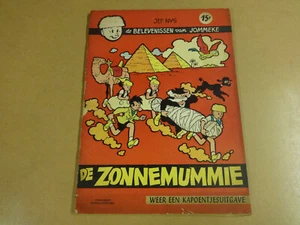 STRIP 1° DRUK ONGEKLEURD 1962 / JOMMEKE N° 11 - DE ZONNEMUMMIE - Picture 1 of 7