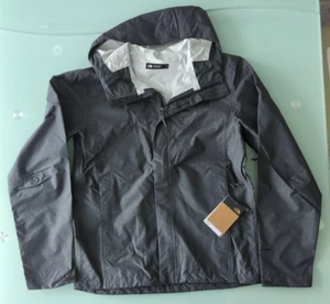 Chaqueta de lluvia The North Face Venture 2 impermeable gris oscuro con capucha para hombre S nueva con etiquetas - Imagen 1 de 15