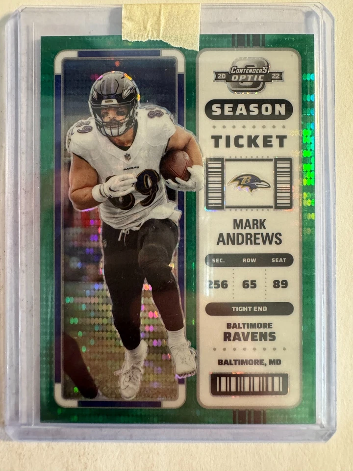 K179,304 - 2022 Panini Contenders Optic Green Pulsar #3 Mark Andrews #/30 - Image 1 of 1