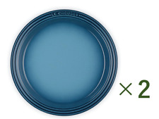 Le Creuset  Plate - 23cm Marine Blue - Stylish and Functional Set of 2