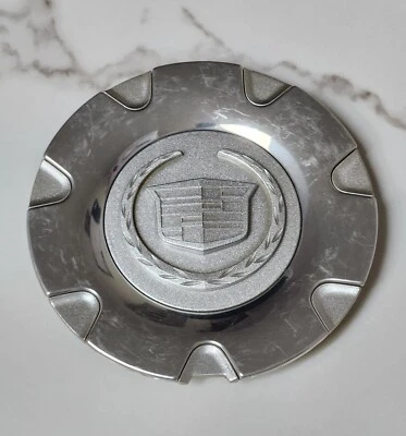 2004 - 2006 Cadillac SRX OEM Wheel Center Cap Chrome & Silver  - Image 1 of 4