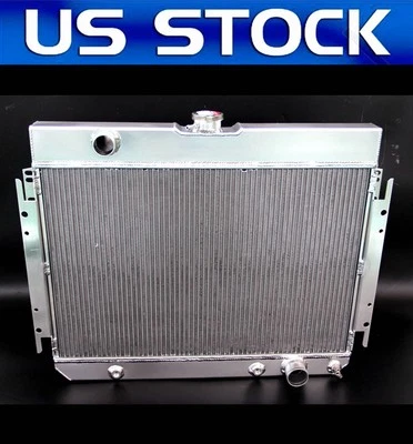 Radiador de aluminio de 3 filas 1964 1965 1966 1967 Chevelle 283ci V8, 396ci V8 DPI289 Foto 1 de 4