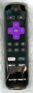 LC-RCRUS-17 NEW SHARP OEM LED TV REMOTE CONTROL PN: 398GR10BESPN000CR - Bild 1 von 1
