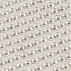 CraftbuddyUS CB110S 504pc 6mm Silver Rhinestuds Stickon Gems Diamnte Rhinestone - Picture 1 of 2