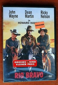JOHN WAYNE DEAN MARTIN NELSON --- DVD Del film RIO BRAVO -- NUOVO !!! - Foto 1 di 4