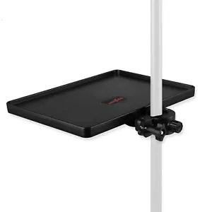 Microphone Stand Plastic Tray Mic Stand Clamp-On Rack Tray Holder Suitable f - Picture 1 of 8
