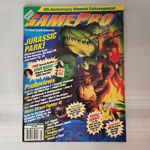 Gamepro Magazin Juli 1993 - 4. Jahrestag - Star Wars - Jurassic Park - Bild 1 von 13