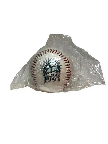 Vtg 1993 Marlins Inaugural Year Baseball Seasons of First Limited Edition Ball Cover