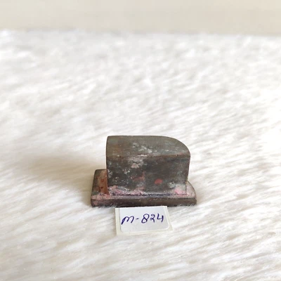 19c Vintage Latón Metal Antiguo Tintero O Escritorio Oficina Coleccionable M824 - Image 1 of 4