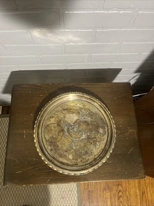 Vintage New Amsterdam Silver Co Quadruple Silver Plate Serving Tray - Picture 1 of 20