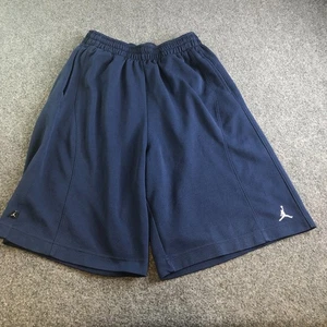 Nike Jordan Shorts Mens Large Blue Basketball Baggy Y2K Pockets Dazzle - Picture 1 of 12