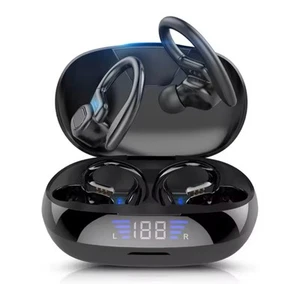 Wireless Sports HiFI Stereo Waterproof Headset With Mic TWS Headphones Earbuds - Picture 1 of 6