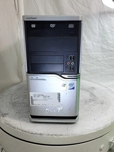 ACER AcerPower FH APFH-UD4401P Desktop INTEL CORE2 4400 2GHz 2GB SEE NOTES - Picture 1 of 7