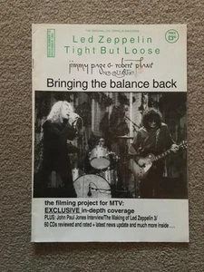 Led Zeppelin fanzine / magazine Tight But Loose Issue 10 - Picture 1 of 1