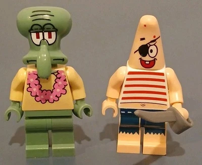 LEGO Squidward And Patrick Minifigures - Image 1 of 4