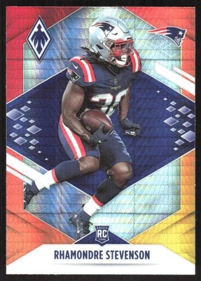 3510I 2021 Panini Phoenix #133 Rhamondre Stevenson Fire Burst - Image 1 of 2
