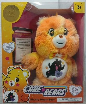 Care Bears ~ Ghosty Heart Bear Plush ~ Halloween  ~ Limited Edition ~ BNISB. - image 1 of 4