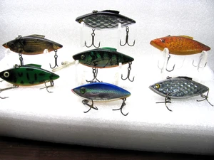 7 Pre-Owned Rattletraps; One Floater, Nice Selection - Picture 1 of 2