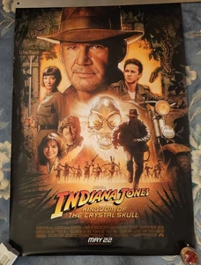 INDIANA JONES & THE KINGDOM OF THE CRYSTAL SKULL One-Sheet Poster / 27" X 40" - Picture 1 of 1