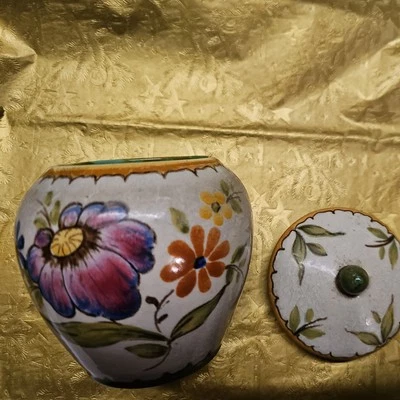 罕见复古 Bertino Royal, Holland, Jam Jar 带盖 — 第 1/4 张图片