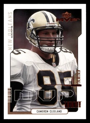 Cameron Cleeland 2000 Upper Deck MVP #105 New Orleans Saints - Image 1 of 2