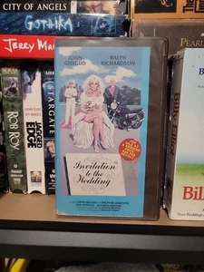 Invitation to a Wedding Vestron Video VHS 1985 Rare John Gielgud Comedy Oop - Imagen 1 de 2