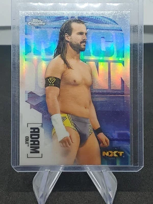 Adam Cole 2020 WWE Topps Chrome Refractor Card #69 AEW NXT Superkliq Undisputed - Image 1 of 4