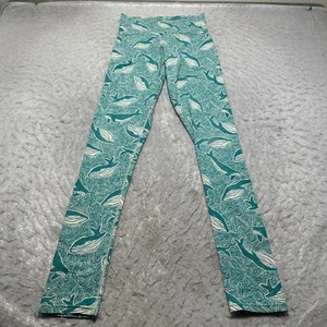 Thunderpants Leggings Grün Slim Fit Wal Print Damen Größe M M - Bild 1 von 13