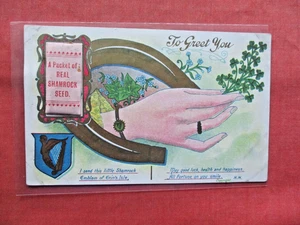 Un paquete completo de semillas de trébol real -- Trébol de herradura irlandés mano de dama - A 3 - Imagen 1 de 3