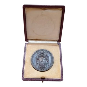 *HH* Pope Pius XII Mistruzzi Medal 1939 Vatican Papal State With Box - Picture 1 of 20